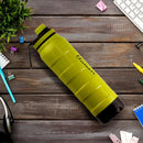 SOPL-OLIVEWARE Boom Buzz Water Bottle with Better Grip, 1000 ml Bottle, BPA Free & Leak Proof, For Home, Office & Gym use - Yellow