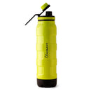 SOPL-OLIVEWARE Boom Buzz Water Bottle with Better Grip, 1000 ml Bottle, BPA Free & Leak Proof, For Home, Office & Gym use - Yellow