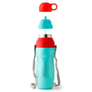 SOPL-OLIVEWARE Spin Water Bottle with Better Grip, 650 ml Bottle, BPA Free & Leak Proof, For Home, Office & Gym use - Blue