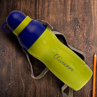 SOPL-OLIVEWARE Spin Water Bottle with Better Grip, 650 ml Bottle, BPA Free & Leak Proof, For Home, Office & Gym use - Green
