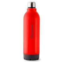 SOPL-OLIVEWARE Qua Water Bottle with Better Grip, 850 ml Bottle, BPA Free & Leak Proof, For Home, Office & Gym use - Red