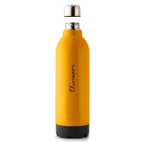 SOPL-OLIVEWARE Qua Water Bottle with Better Grip, 600 ml Bottle, BPA Free & Leak Proof, For Home, Office & Gym use - Yellow