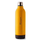 SOPL-OLIVEWARE Qua Water Bottle with Better Grip, 850 ml Bottle, BPA Free & Leak Proof, For Home, Office & Gym use - Yellow