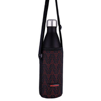 Oliveware Camo Vaccum Bottle with Sleeve, Stainless Steel (1000ml), Hot and Cold, Insulated Bottle, Fit for Indoor & Outdoors - Blue