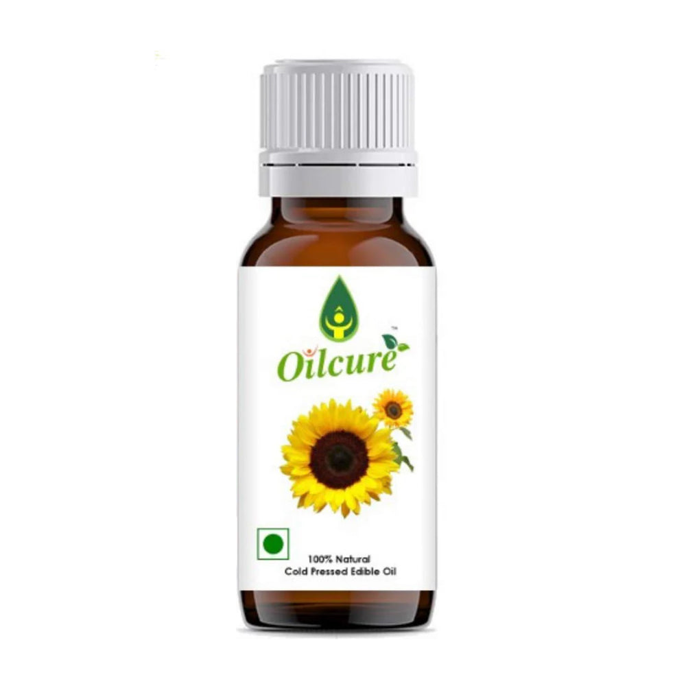 Oilcure Virgin Sunflower Oil Cold Pressed - 500 ml