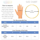 Gold Round Flat Punjabi Stainless Kada For Everyday Wear