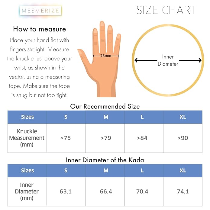 Gold Round Flat Punjabi Stainless Kada For Everyday Wear