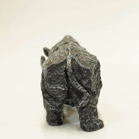 Stone Effect Rhiniceros Statue