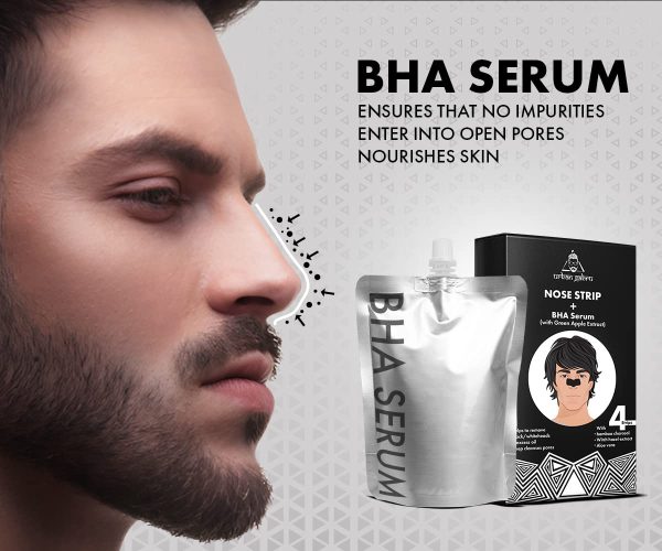 urbangabru Nose Strips (4 Strips) Black-Whitehead Remover with BHA Serum - Image 3