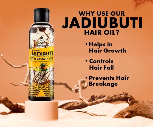 Urbangabru Ayurvedic Jadibuti Hair Oil for Hair Fall Control and hair Growth with Natural Herb - 200ml. (Jadibuti) - Image 5