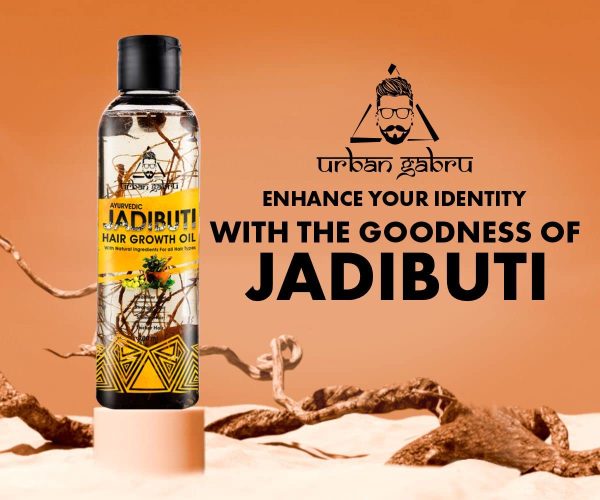 Urbangabru Ayurvedic Jadibuti Hair Oil for Hair Fall Control and hair Growth with Natural Herb - 200ml. (Jadibuti) - Image 3
