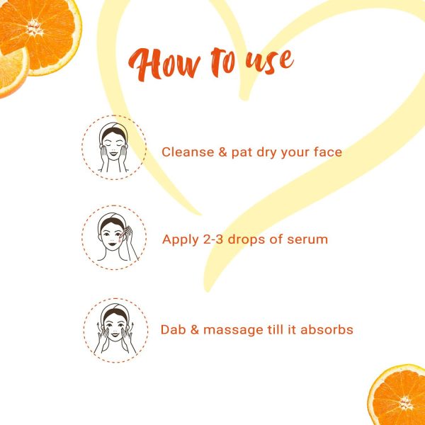 Nutriglow Advanced Organics pH Balanced Vitamin C Tan Removal Face Serum - 30 ml - Image 5