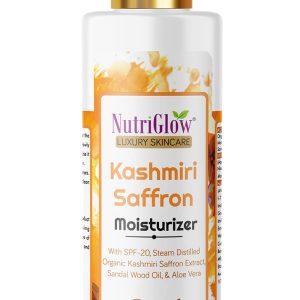 NutriGlow Luxury Skincare SPF 20 Kashmiri Saffron Moisturizer - 100 ml