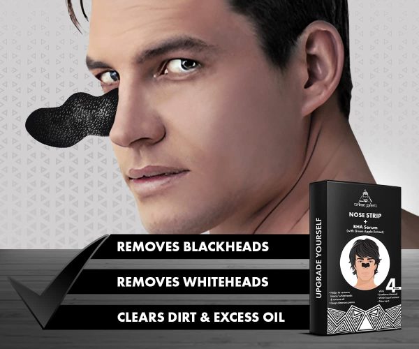 urbangabru Nose Strips (4 Strips) Black-Whitehead Remover with BHA Serum - Image 2