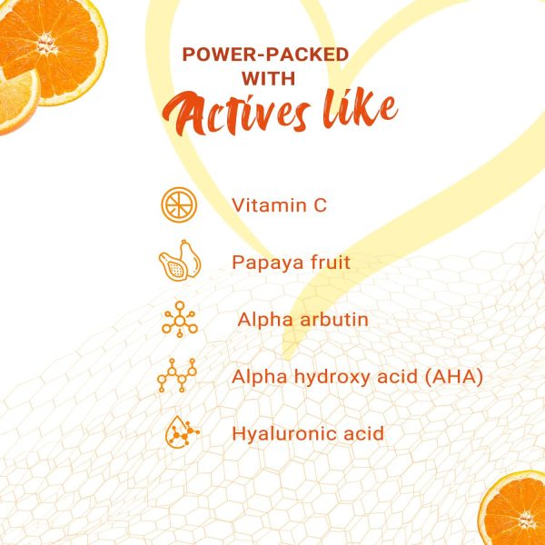 Nutriglow Advanced Organics pH Balanced Vitamin C Tan Removal Face Serum - 30 ml - Image 2