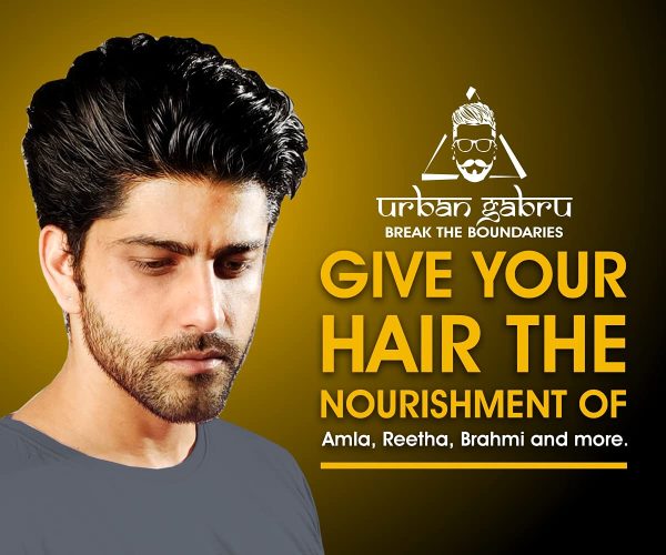 Urbangabru Natural Shampoo for Men Women - Ayurvedic Jadibuti Hair Shampoo for Hair Fall Regrowth , Strengthening | Natural Herbs Amla , Reetha , Shikakai (200 ML) - Image 2
