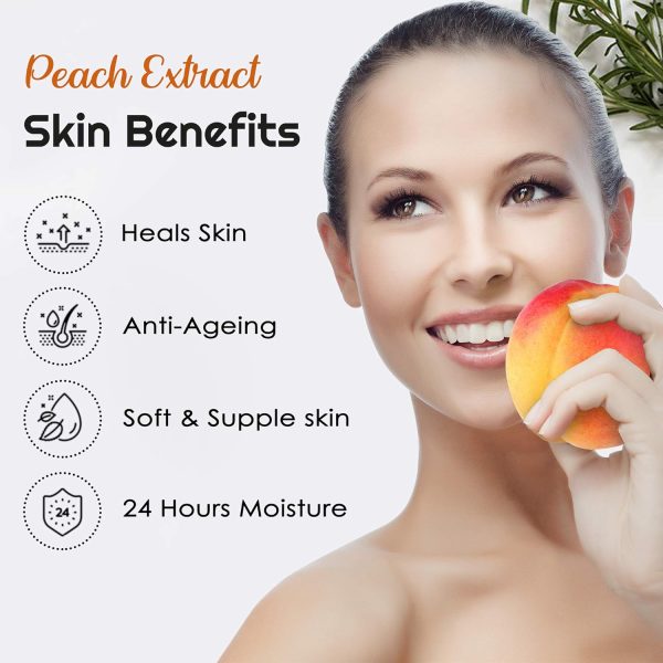 NutriGlow Advance Organics Skin Whitening Face Wash and Advance Facial Toner With Peach Extract For Prevents Skin Tanning, Fight Acne & Pimple, Treats Dark Spot, 100ml Each, Pack of 2 - Image 5